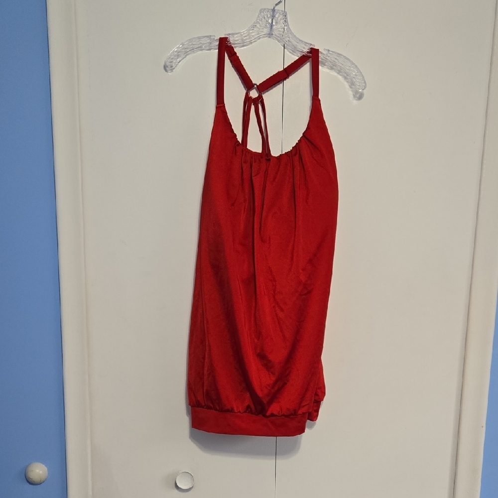 Cacique Red No Wire Swim‎ Top